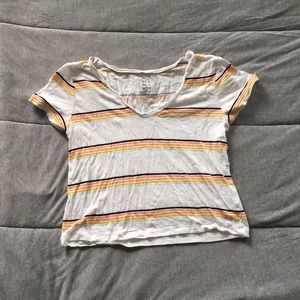 Pacsun( Me to We) striped Crop top
